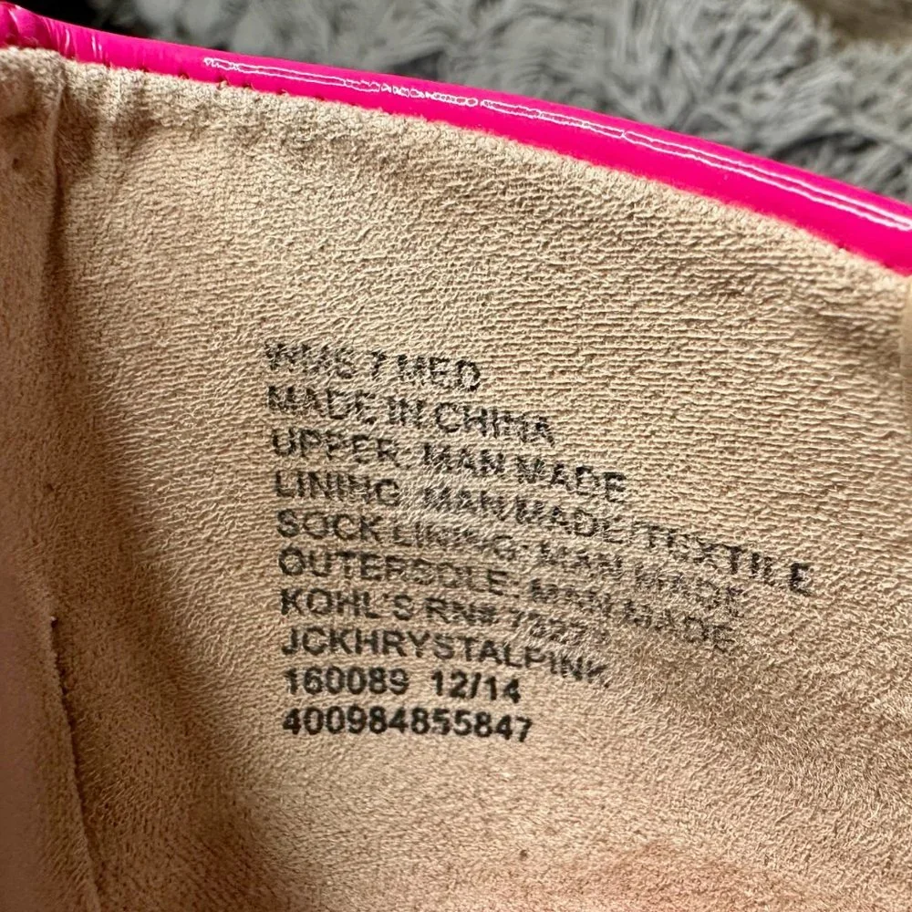 Juicy Couture Hot Pink Pumps - Picture 3 of 3